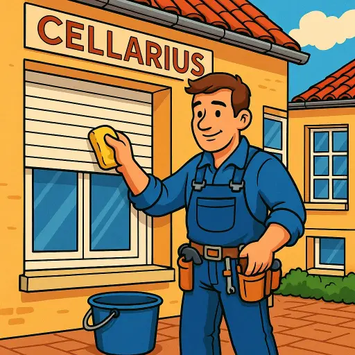 Nettoyage de volet roulant (accessible)